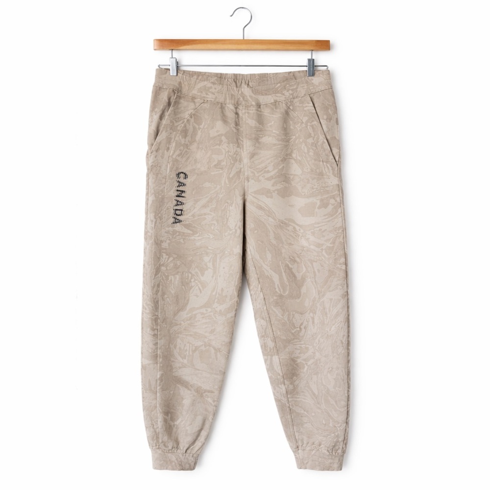 Lululemon Team Canada Grey/topy Pants Metamorphosis COC Logo High Rise Size 6 - Picture 2 of 7